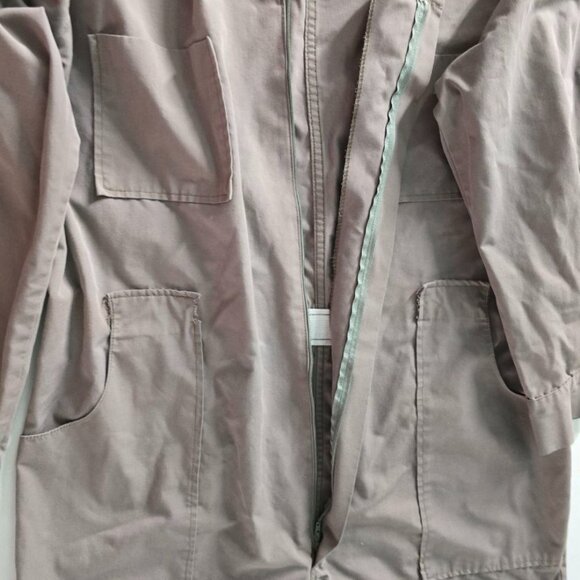 Vintage Gray Utility Workwear Coveralls - Unisex Long Sleeve - Picture 4 of 8